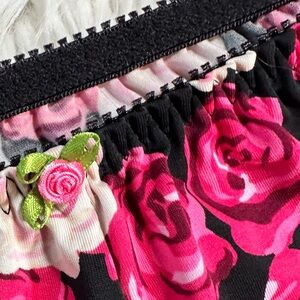 Carole Hochman • Rose Print Silky Pajama Bottoms